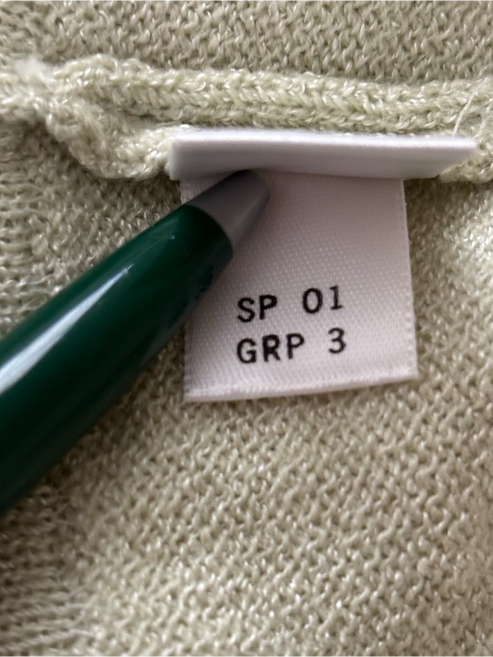 St. John Collection by Marie Gray Green Zip Knit Sweater Long Sleeve Vintage - Picture 9 of 14